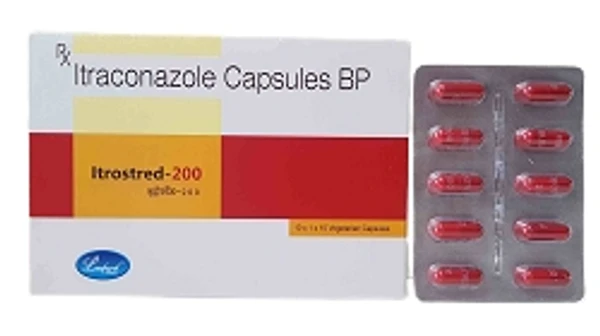 Itrostred 200 - 1 Strip Of 10 Capsule