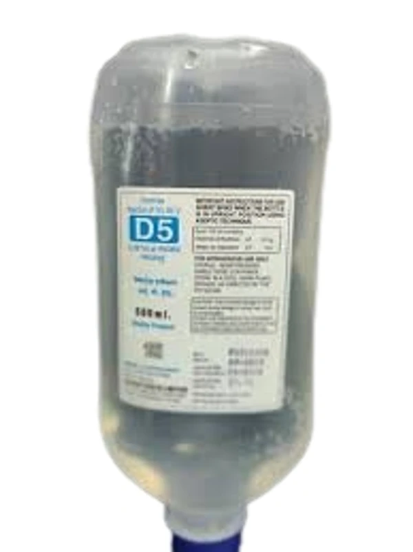 Jedux Intravenous Fluids Bottle 500ml - D5