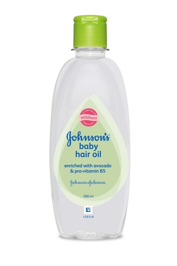 Johnsons Baby Hair Oil - 200ml