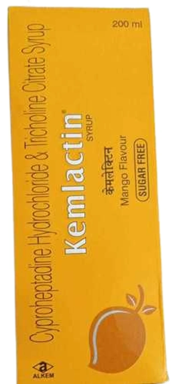 Kemlactin Syrup 200ml - Mango, 200ml