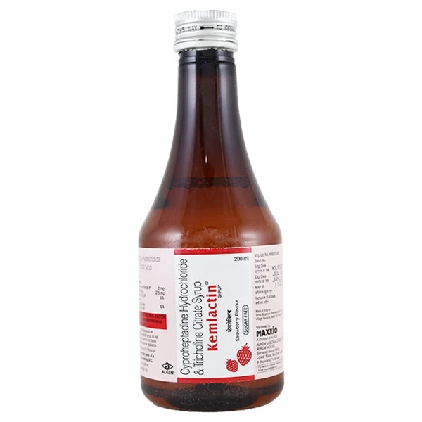 Kemlactin Syrup 200ml - Strawberry, 200ml