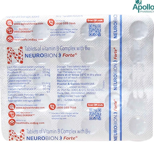 Neurobion Forte - 1 Tablet