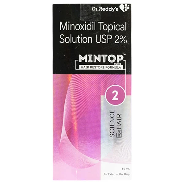 Mintop Forte 2% Hair Restore Formula - 60ml