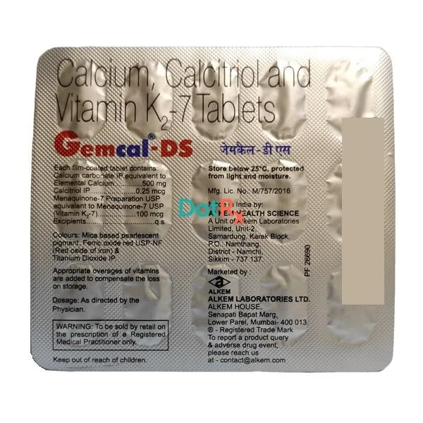 Gemcal DS - 1 Tablet