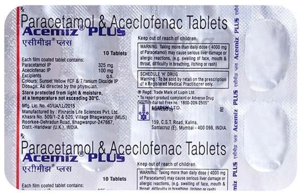 Acemiz Plus - 1 Tablet