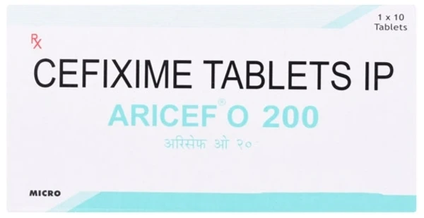 Aricef O 200 - 1 Strip