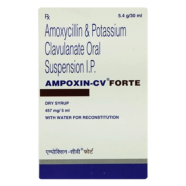 Ampoxin CV Forte Dry Syrup - 30ml