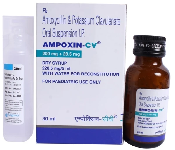 Ampoxin Cv Dry Syrup - 30ml