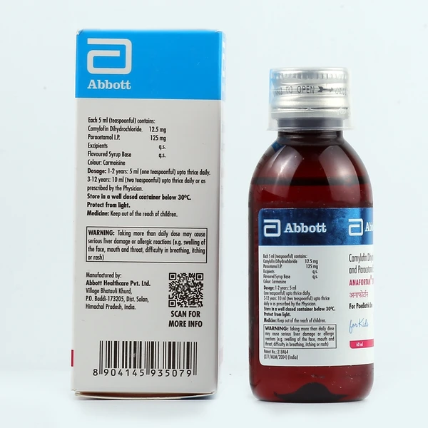 Anafortan Syrup - 60ml
