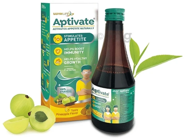 Aptivate Syrup - Pineapple, 175ml