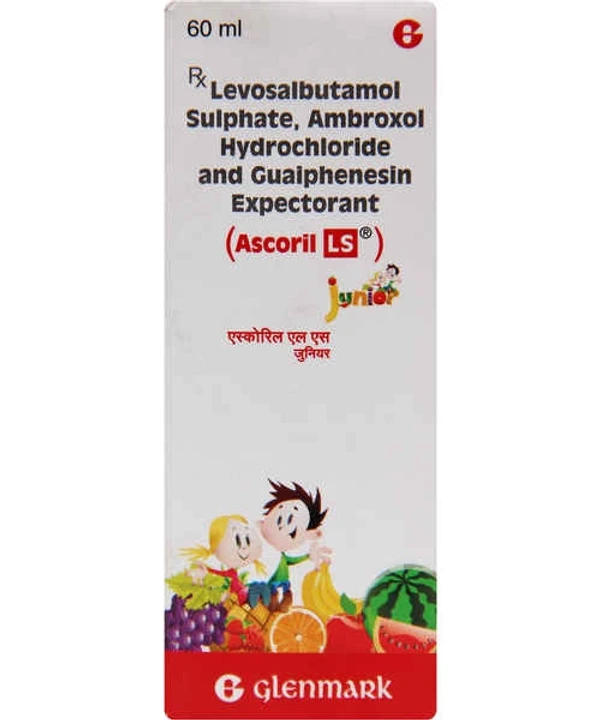 Ascoril LS Junior Syrup - 60ml