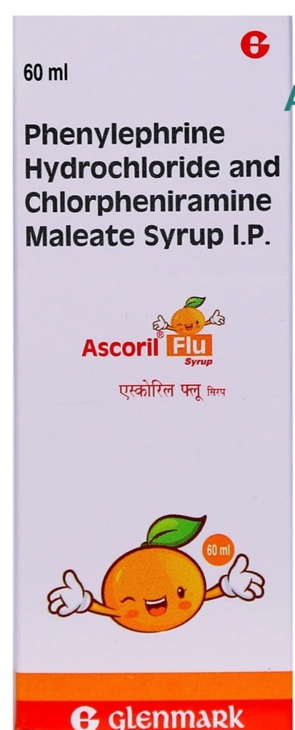 Ascoril Flu Syrup - 60ml