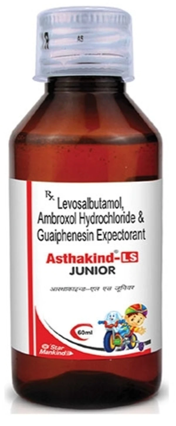 Asthakind Ls Junior Expectorant - 60ml