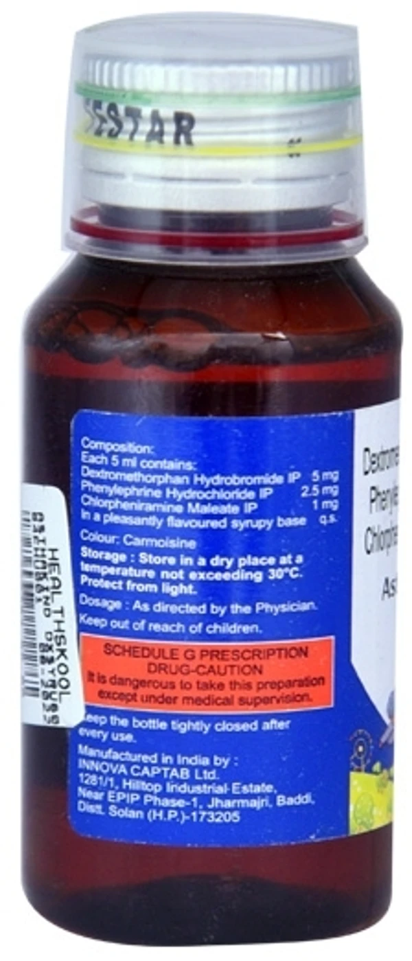 Asthakind Dx Junior Cherry Syrup - 60ml