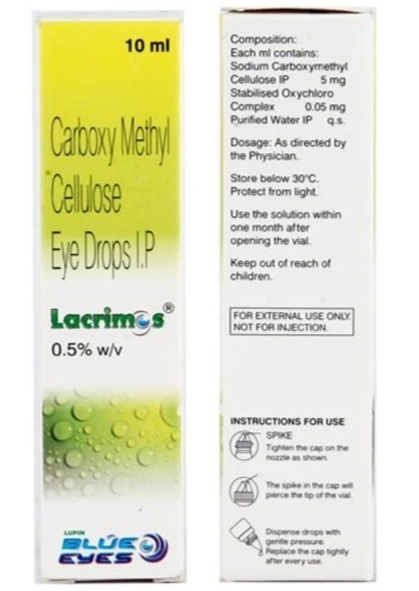 Lacrimos 0.5% Eye Drop - 10ml