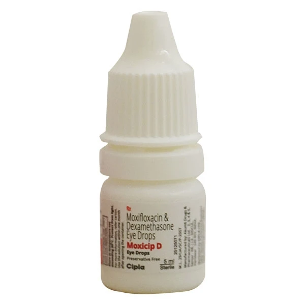 Moxicip D Eye Drop - 5ml