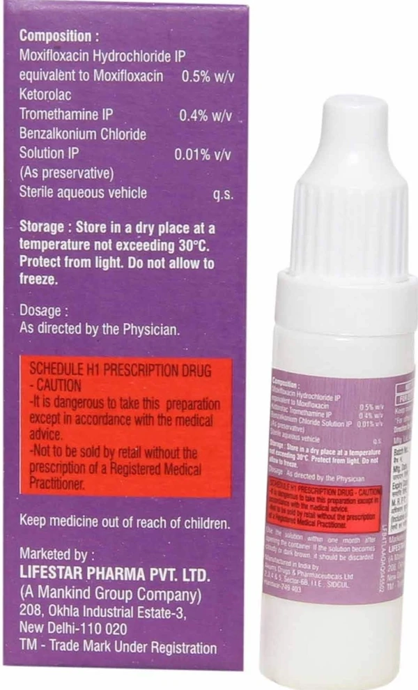 Mahaflox KT Eye Drop - 5ml