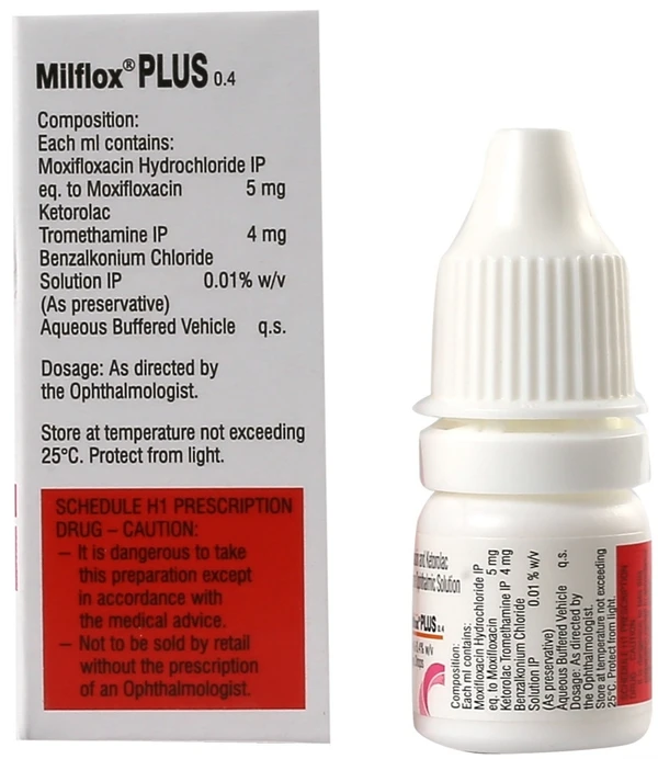 Milflox Plus Eye Drop - 5ml