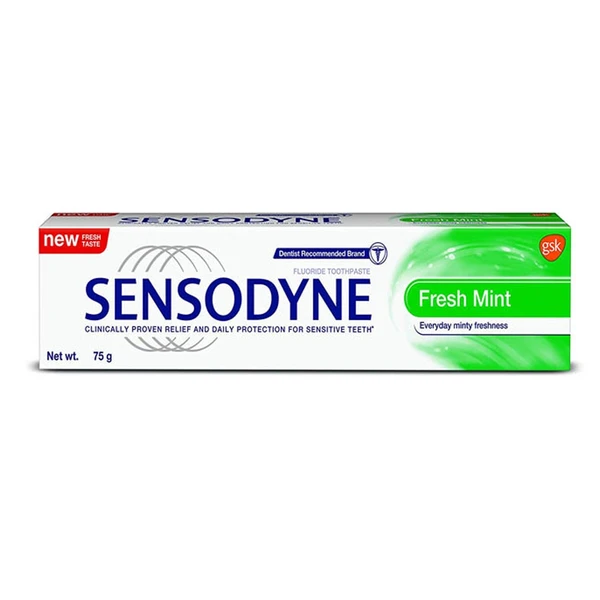 Sensodyne Paste - Fresh Mint, 75gm