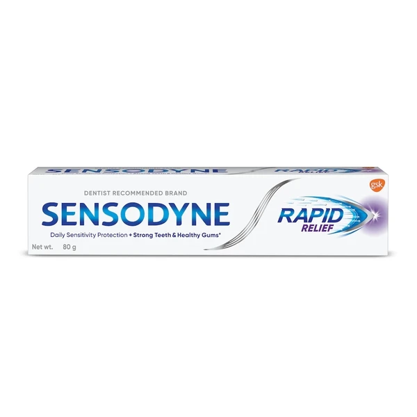 Sensodyne Paste - Rapid Relief, 80gm