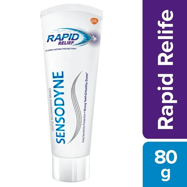 Sensodyne Paste - Rapid Relief, 80gm