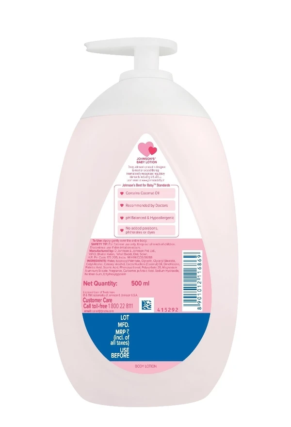 Johnsons Baby Lotion - 500ml