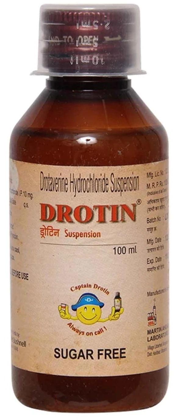Drotin Suspension Sugar Free - 100ml
