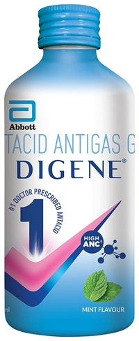 Digene Acidity & Gas Relief Gel - 200ml, Mint