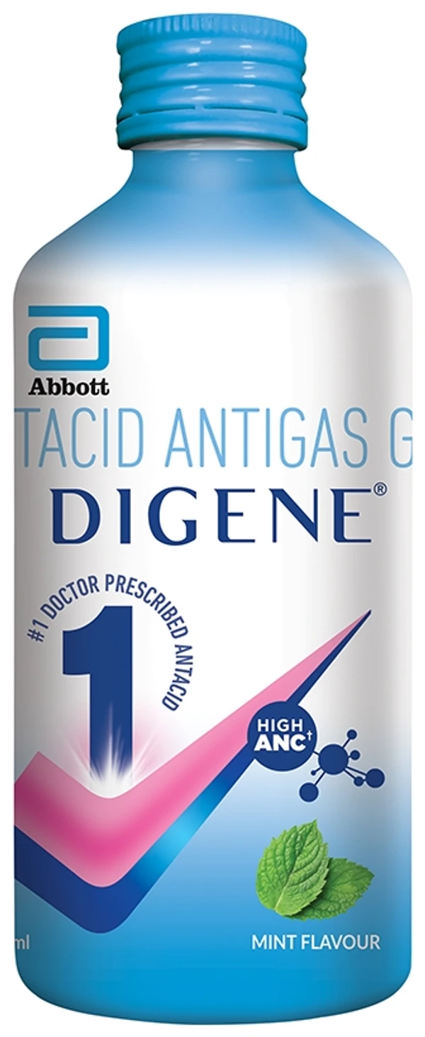 Digene Acidity & Gas Relief Gel - 450ml, Mint