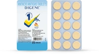Digene Acidity & Gas Relief Tablet - Mixed Fruit, 1 Strip