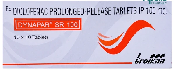 Dynapar SR 100 Tablet - 1 Strip