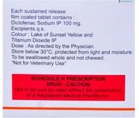 Dynapar SR 100 Tablet - 1 Strip