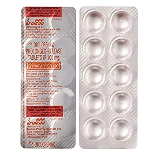Dynapar SR 100 Tablet - 1 Tablet