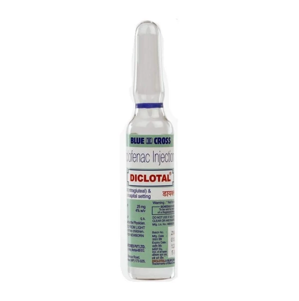 Diclotal 25mg Injection - 1 Vial