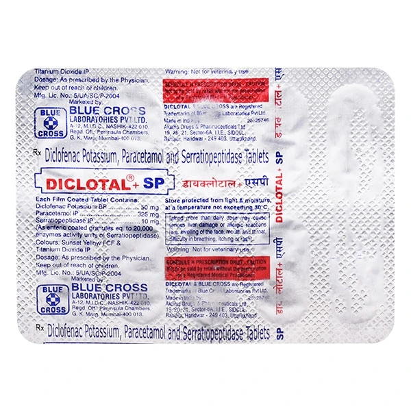 Diclotal Plus SP Tablet - 1 Tablet