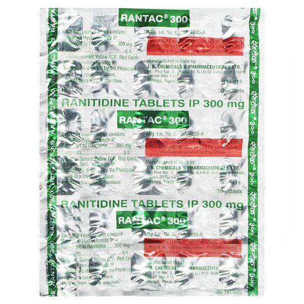 Rantac 300 Tablet - 1 Strip