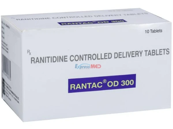 Rantac OD 300 Tablet - 1 Strip