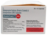 Rantac RD 30mg/20mg Capsule - 1 Strip