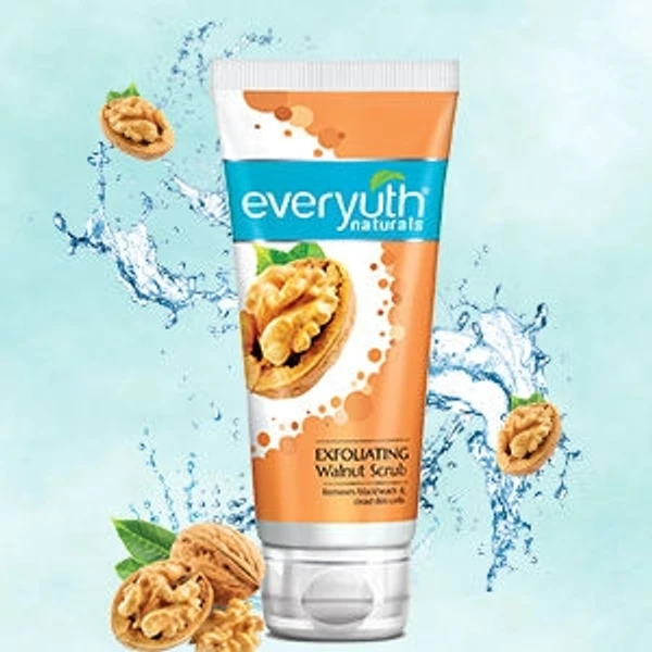 Everyuth Naturals Exfoliating Walnut Scrub - Walnut, 200gm