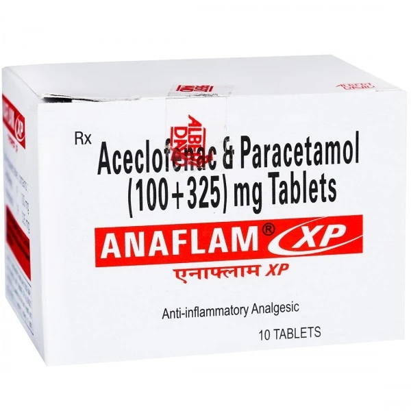 Anaflam XP Tablet - 1 Strip