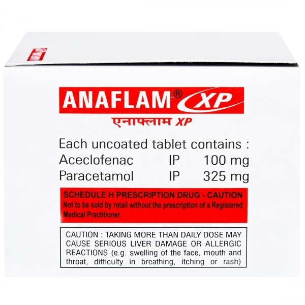 Anaflam XP Tablet - 1 Strip