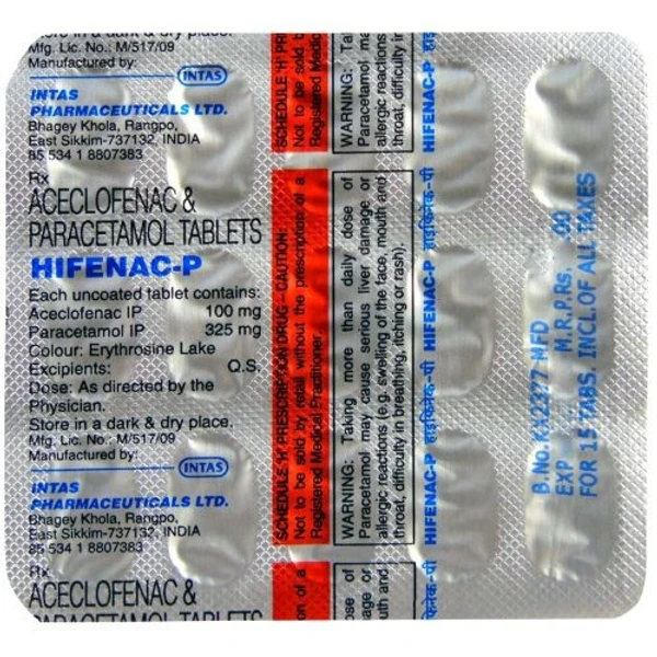 Hifenac P Tablet - 1 Tablet