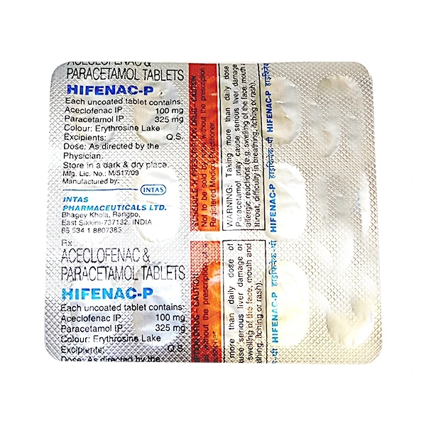 Hifenac P Tablet - 1 Tablet