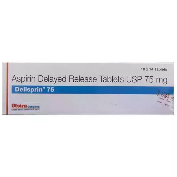 Delisprin 75 Tablet - 1 Strip