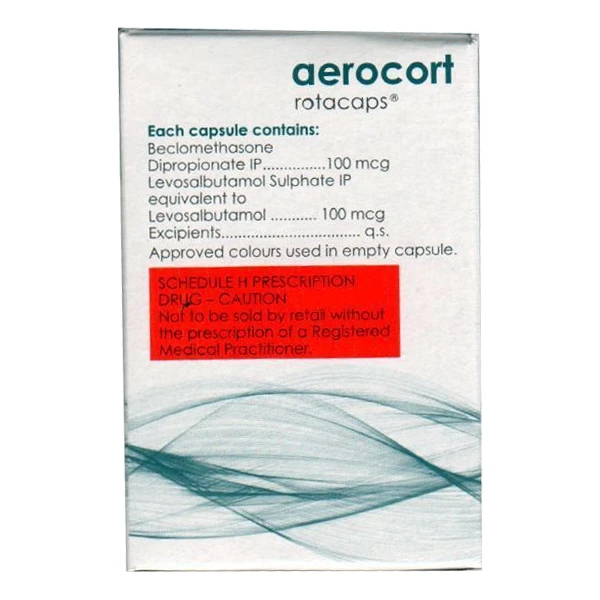 Aerocort Rotacap Capsule - 1 Bottle Of 60 Capsules