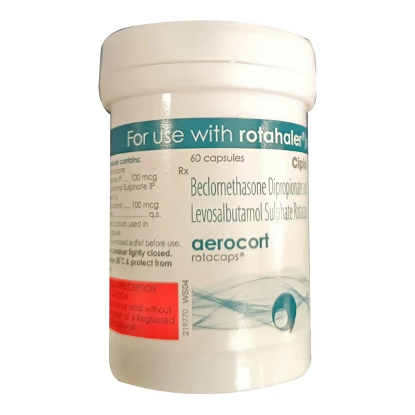 Aerocort Rotacap Capsule - 1 Bottle Of 60 Capsules