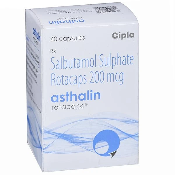 Asthalin Rotacaps - 1 Bottle Of 60 Capsules