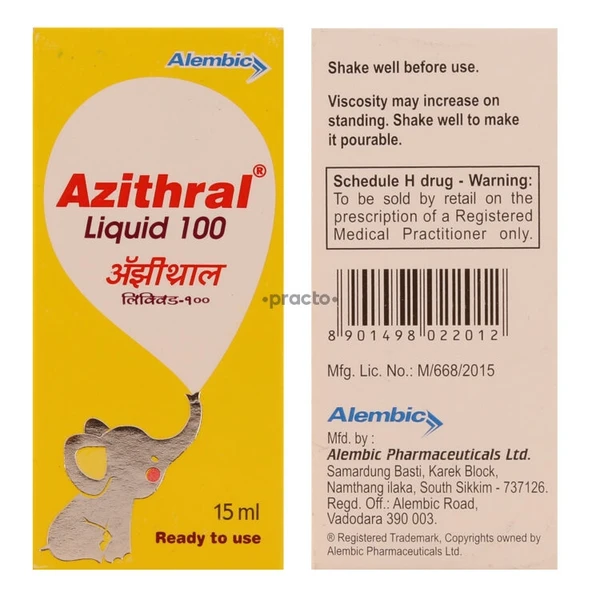 Azithral Liquid 100 - 15ml