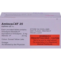 Amlovas AT 25 Tablet  - 1 Strip