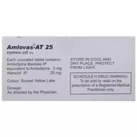 Amlovas AT 25 Tablet  - 1 Strip